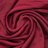 Toile jersey polyester bordeaux
