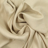 Lin mélangé sergé beige clair