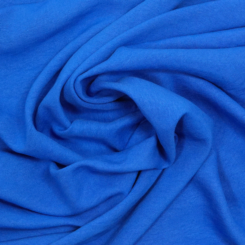 Toile fine Aviva polyester bleu azur