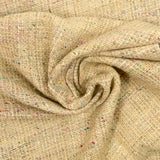 Bourrette de soie N°13 moucheté multicolore fond corde