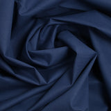 Twill de coton bleu marine