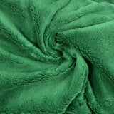 Fourrure en coton vert