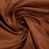 Velours côtelé 100% coton 2 mm cannelle brûlée