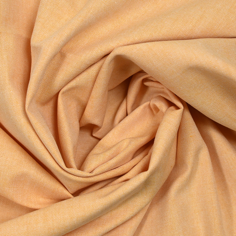 Oxford apricot cotton