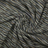 Maille aspect tweed lurex bouclette bleu ciel, marine et violet