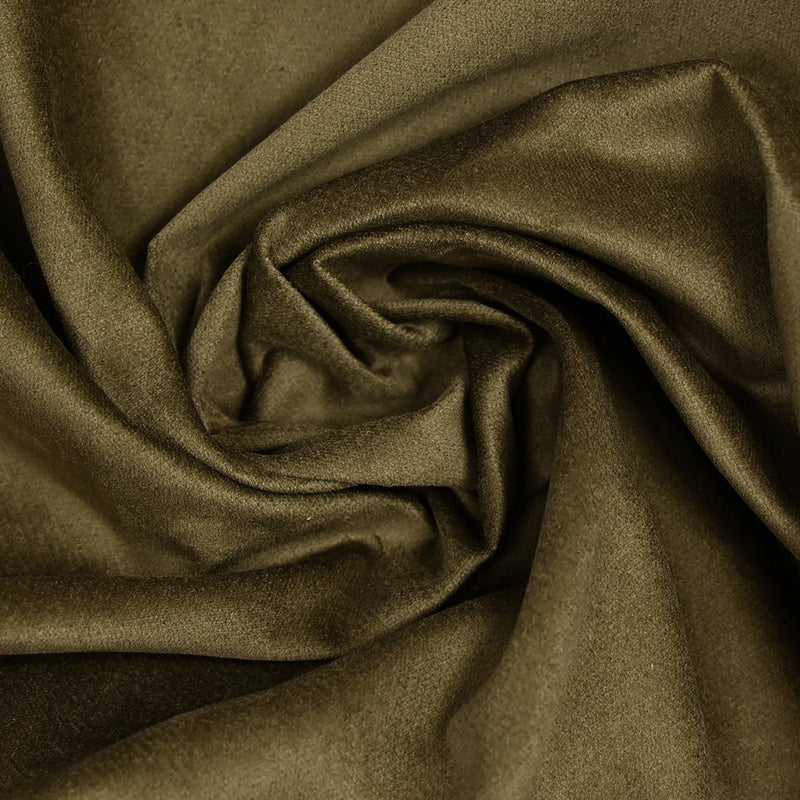 Velours de coton ras kaki