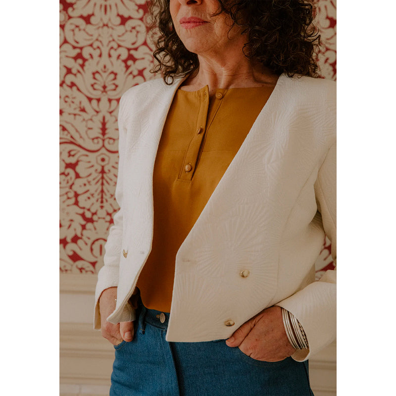 Patron de couture spencer DAMAS