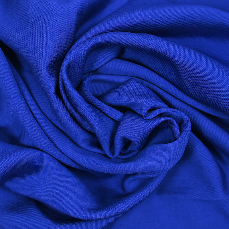 Twill de Viscose bleu électrique