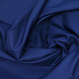 Sergé de polyester bleu