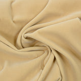 Velours de coton ras beige clair