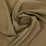 Sergé fin de polyester beige