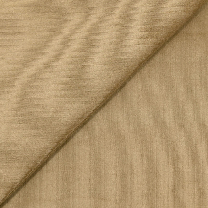 Velours de coton côtelé 1mm beige