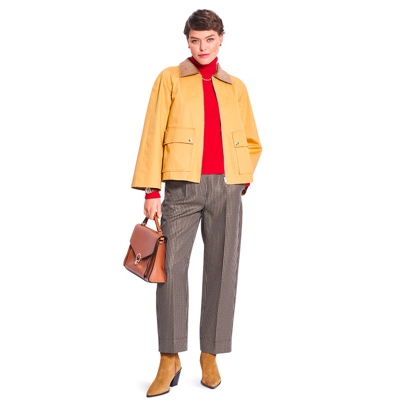 Patron Burda n°5695 : Veste