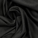 Sergé fin polyviscose noir