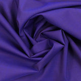 Toile laine et polyester violet changeant