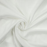 Satin polyester fluide marbré blanc
