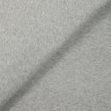 Jersey de coton interlock gris chiné