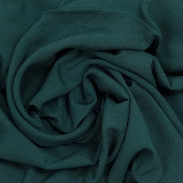 Forest green viscose sail