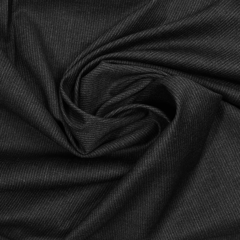 Fondo gris de rayas finas de tela de polviscosis con rayos de elastano