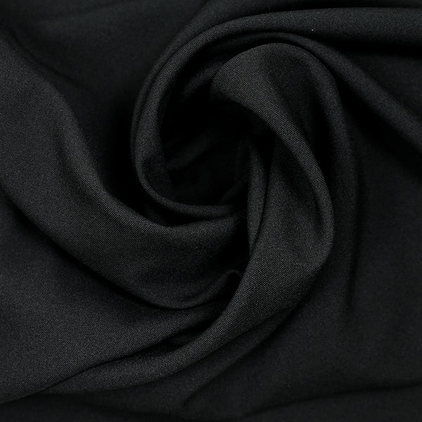 Black polyester canvas