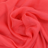 Mousseline de soie rose