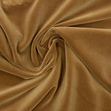 Velours de coton ras marron