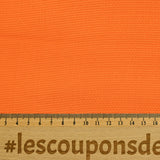 Kelly Orange textured viscose