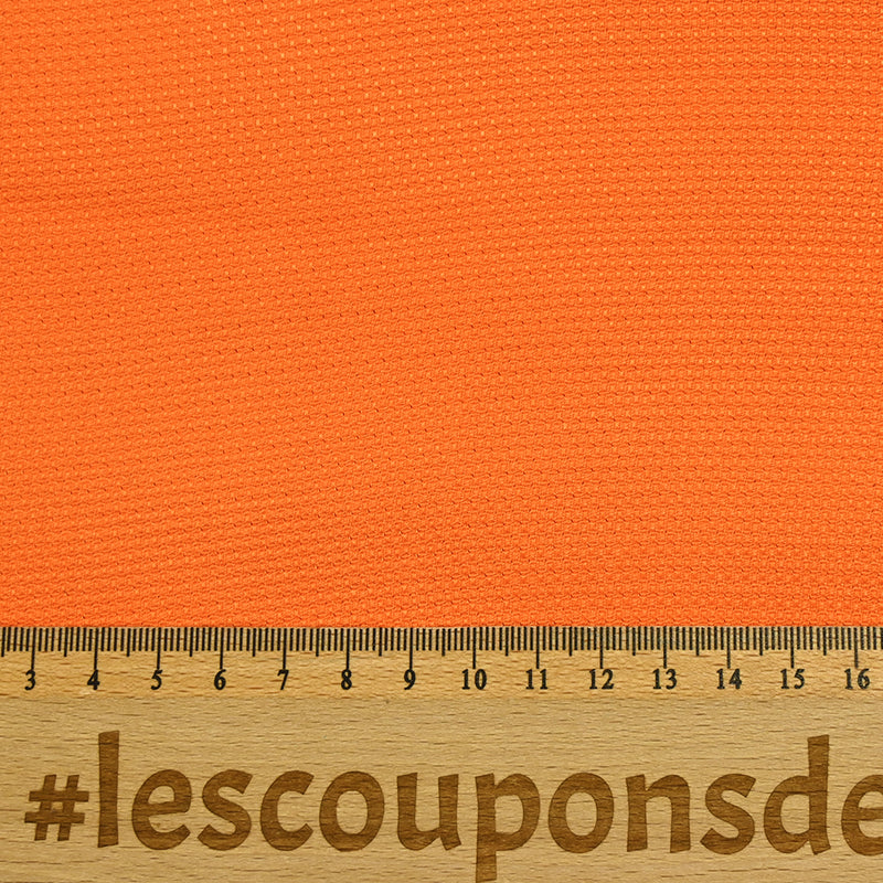 Viscose texturée Kelly orange