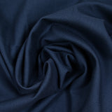 Coton natté bleu marine