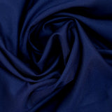 Twill de polyester bleu marine