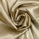 Twill satiné souple en polyester mordoré