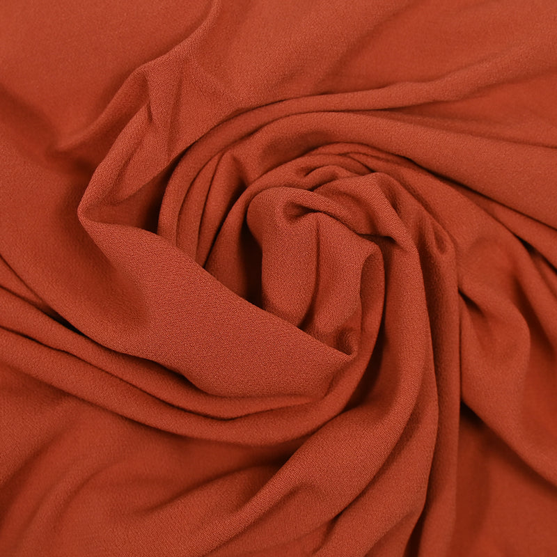 Orange salmon viscose pancake