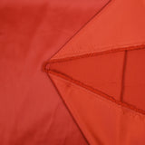 Satin de polyester Lucie corail foncé