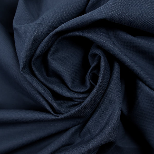 Coton ripstop fond bleu marine