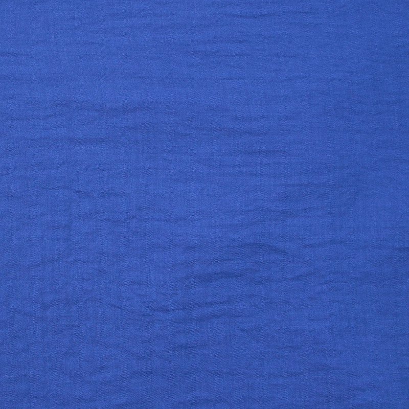 Voile de polycoton Vicky bleu