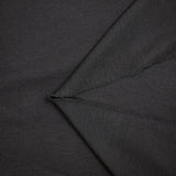 Charcoal gray pique cotton jersey