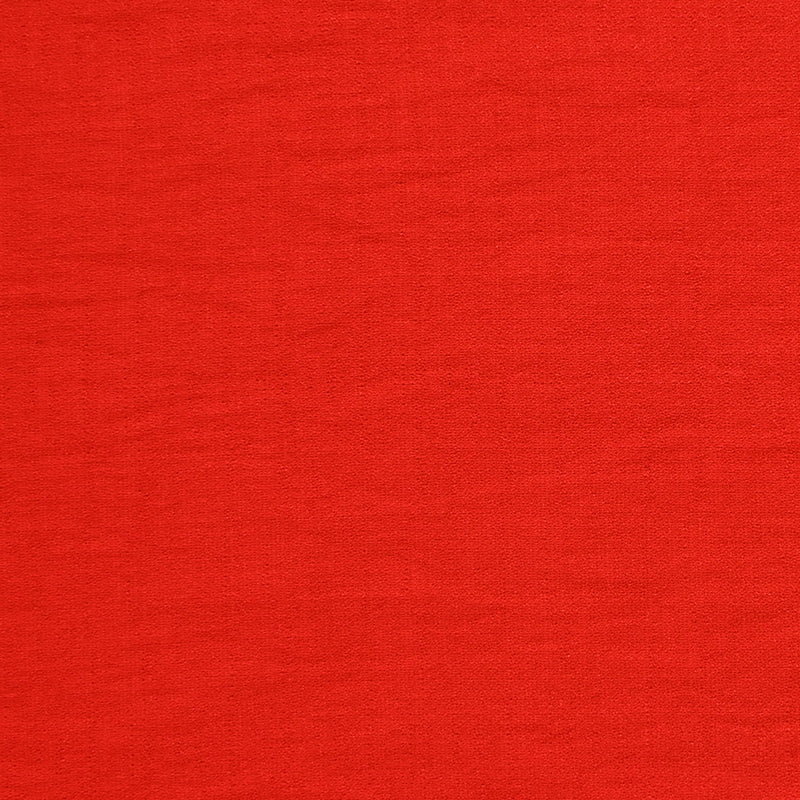 Crêpe polyviscose Lily rouge vif