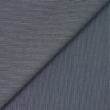 Marine and white striped cotton