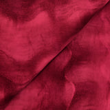 Velours de coton ras vague sens inversé rouge bordeaux