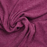 Maille texturée grattée violine