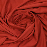 Jersey de viscose fin rouille
