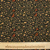 Antecedentes de ocher caqui de leopardo de jersey de viscosa