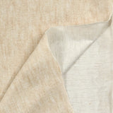 Jersey de coton imprimé effet chiné beige