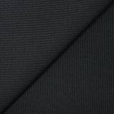 Anthracite gray ribbed cotton mesh