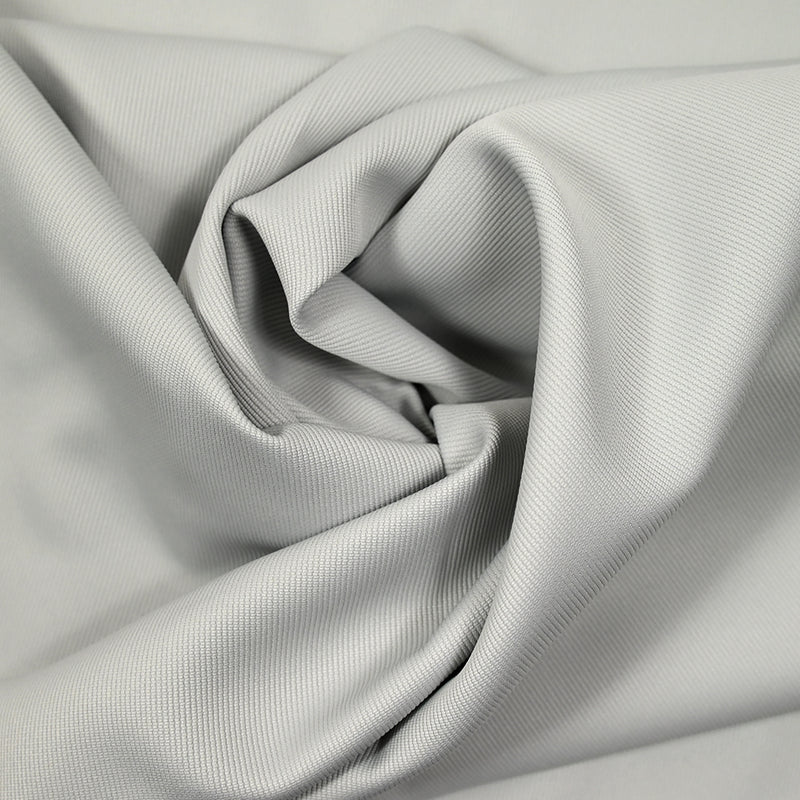 Crêpe polyester fantaisie vert d'eau