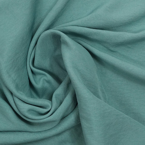 Toile fine Aviva polyester vert de gris
