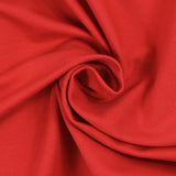 Jersey French Terry Cotton Bio Rouge