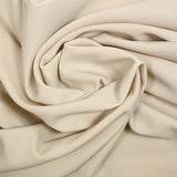 Crêpe sergé polyester beige sable