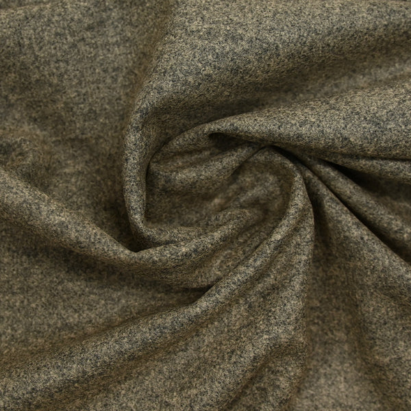 Caban polyester chiné beige