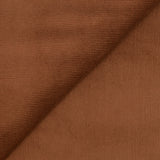 Velours de coton côtelé 2mm marron